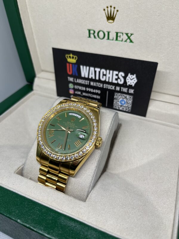 Rolex Day-Date ‘Conor McGregor' RBR Diamond Bezel Full Yellow Gold 40mm (2)