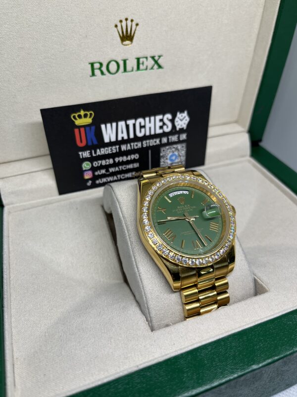 Rolex Day-Date ‘Conor McGregor' RBR Diamond Bezel Full Yellow Gold 40mm (3)