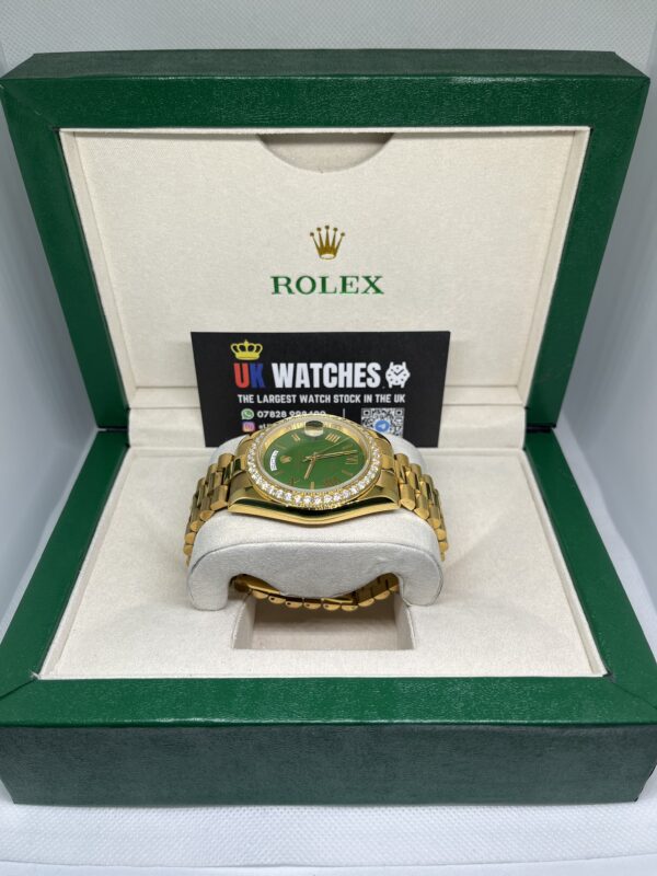 Rolex Day-Date ‘Conor McGregor' RBR Diamond Bezel Full Yellow Gold 40mm (5)