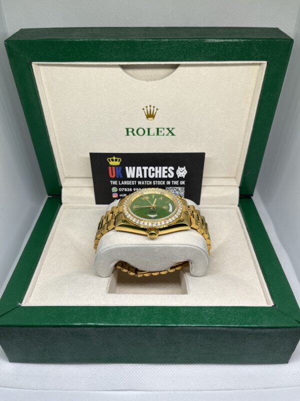 Rolex Day-Date ‘Conor McGregor' RBR Diamond Bezel Full Yellow Gold 40mm (6)