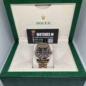 Rolex Day-Date ‘Eisenkiesel' Dial Full Rose Gold 40mm (1)