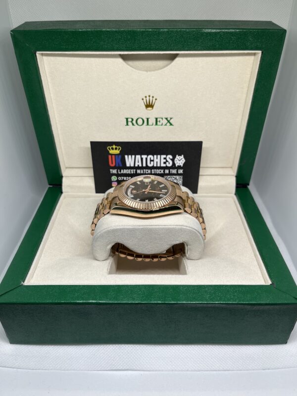 Rolex Day-Date ‘Eisenkiesel' Dial Full Rose Gold 40mm (5)