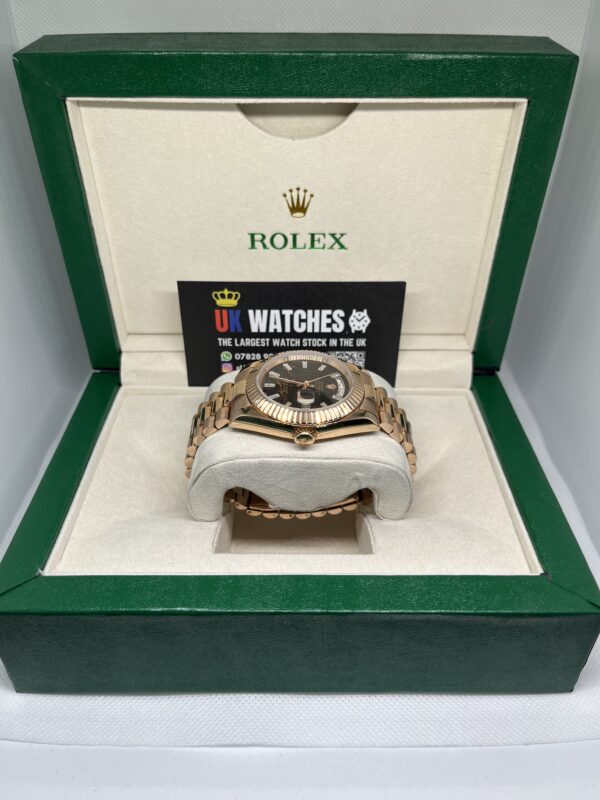 Rolex Day-Date ‘Eisenkiesel' Dial Full Rose Gold 40mm (6)
