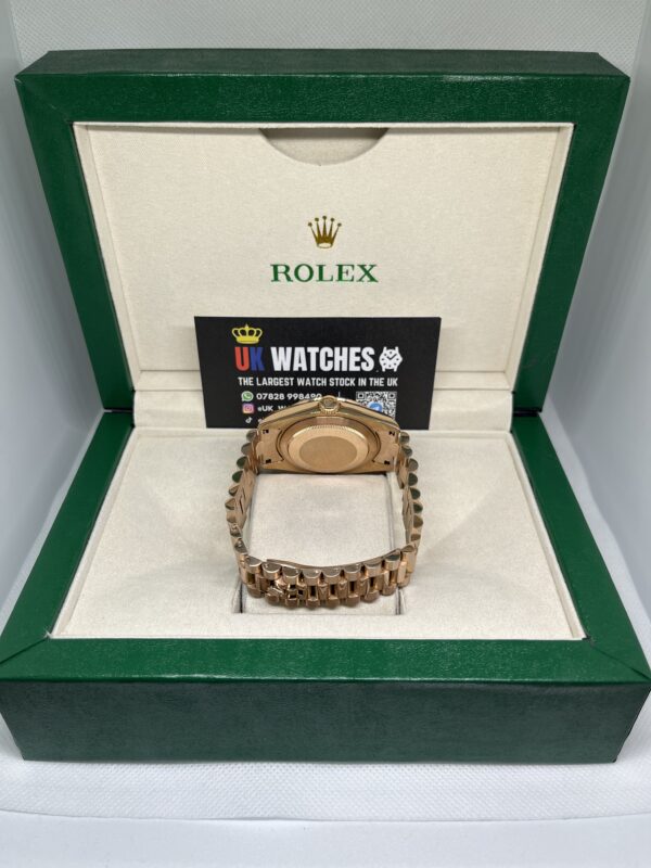 Rolex Day-Date ‘Eisenkiesel' Dial Full Rose Gold 40mm (7)