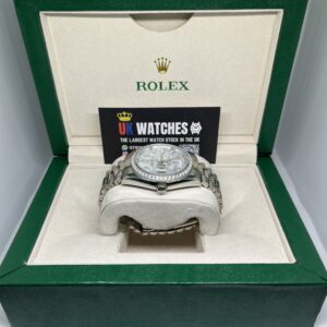 Rolex Day-Date ‘Meteorite' Dial RBR Diamond Bezel Stainless Steel 40mm (6)