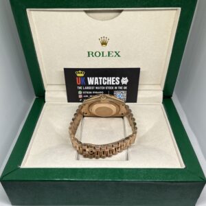 Rolex Day-Date ‘Oscars' Dial RBR Diamond Bezel Full Rose Gold 40mm (7)