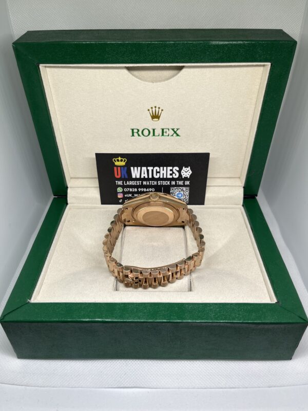 Rolex Day-Date ‘Oscars' Dial RBR Diamond Bezel Full Rose Gold 40mm (7)