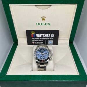Rolex Daytona Blue Dial Stainless Steel 40mm (1)