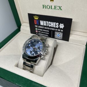 Rolex Daytona Blue Dial Stainless Steel 40mm (2)