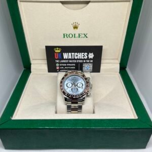 Rolex Daytona ‘Ice Blue' Platinum Dial Stainless Steel 40mm (1)