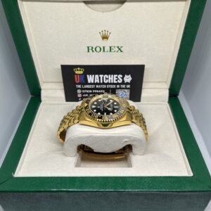 Rolex GMT-Master II Black Dial Full Yellow Gold 41mm (5)