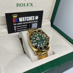 Rolex GMT-Master II Green Dial Full Yellow Gold 41mm (3)