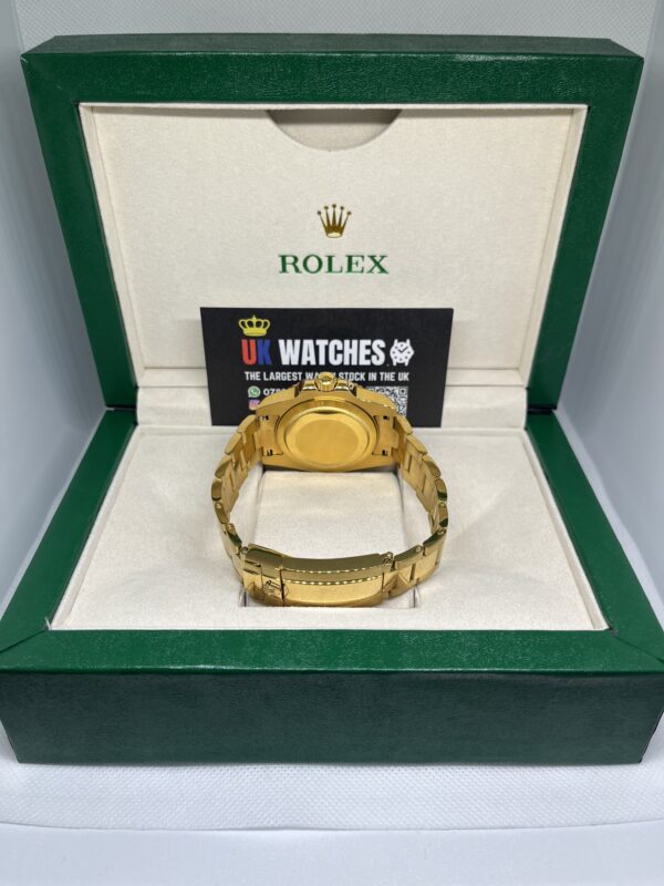 Rolex GMT-Master II Green Dial Full Yellow Gold 41mm (7)