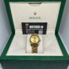 Rolex Lady Datejust ‘Champagne' Diamond Dial Full Yellow Gold Presidental 31mm (1)