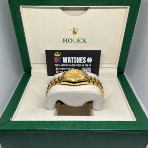 Rolex Lady Datejust ‘Champagne' Diamond Dial Full Yellow Gold Presidental 31mm (5)