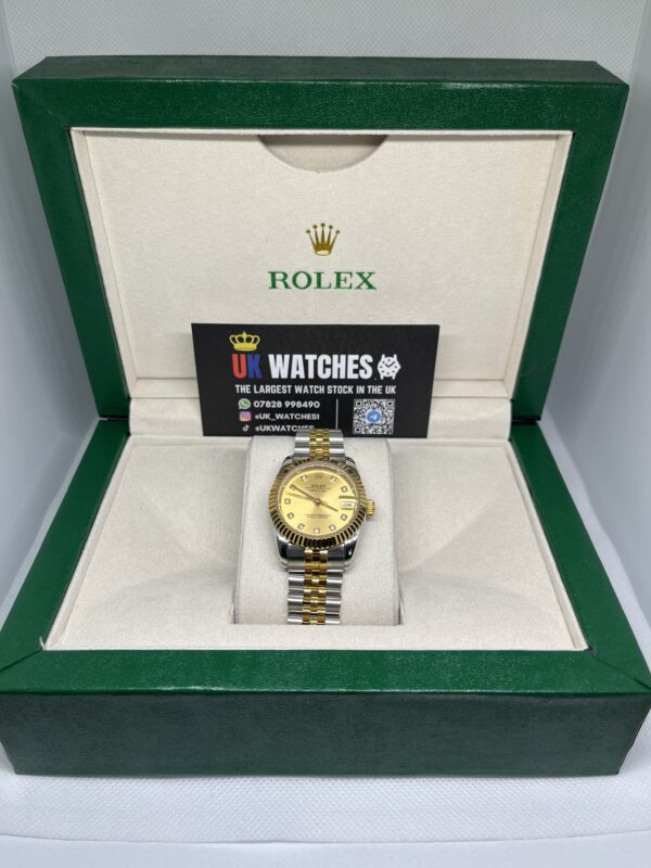 Rolex Lady Datejust ‘Champagne' Diamond Dial Yellow Gold Bi-Metal 31mm (1)