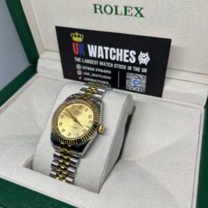 Rolex Lady Datejust ‘Champagne' Diamond Dial Yellow Gold Bi-Metal 31mm (2)