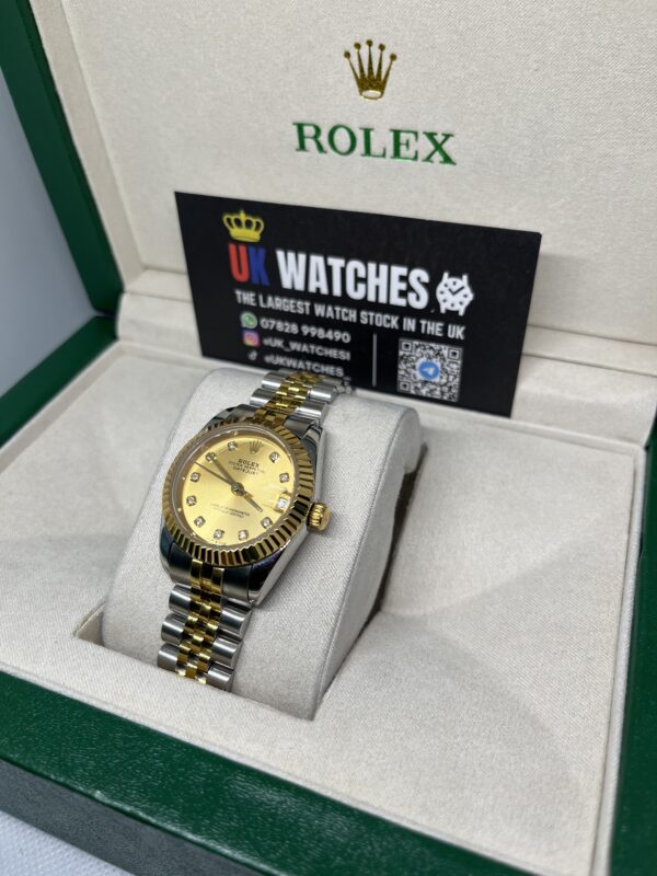 Rolex Lady Datejust ‘Champagne' Diamond Dial Yellow Gold Bi-Metal 31mm (2)