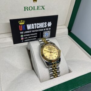 Rolex Lady Datejust ‘Champagne' Diamond Dial Yellow Gold Bi-Metal 31mm (3)