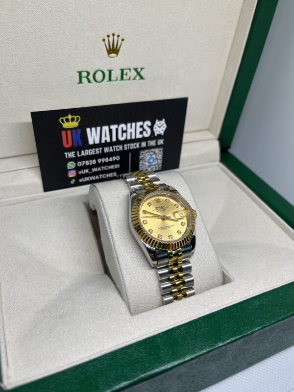 Rolex Lady Datejust ‘Champagne' Diamond Dial Yellow Gold Bi-Metal 31mm (3)