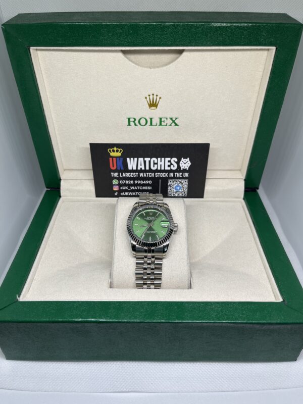 Rolex Lady Datejust Green Dial Stainless Steel 31mm (1)