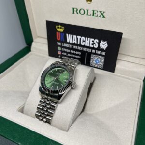 Rolex Lady Datejust Green Dial Stainless Steel 31mm (2)