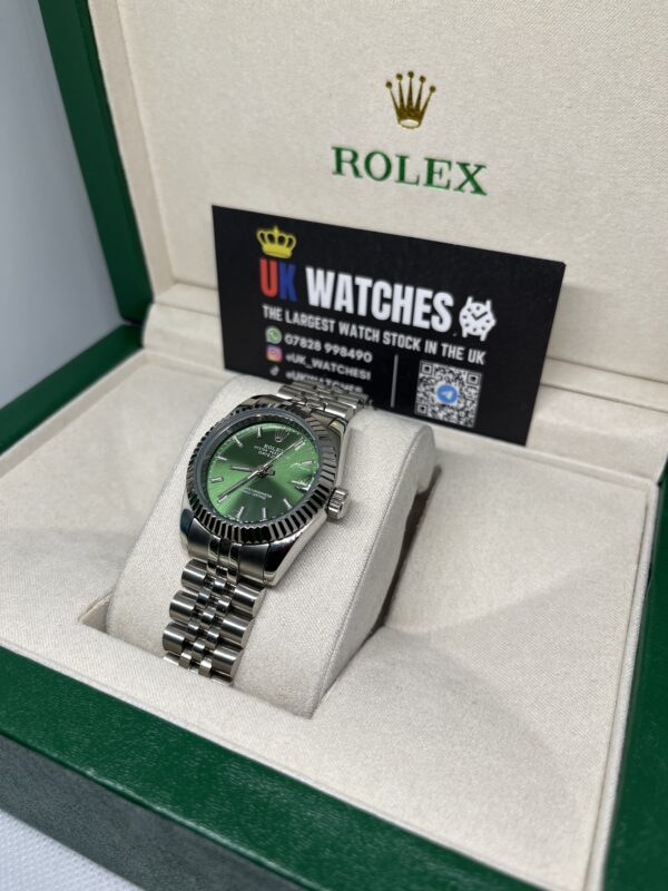 Rolex Lady Datejust Green Dial Stainless Steel 31mm (2)