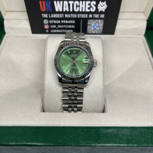 Rolex Lady Datejust Green Dial Stainless Steel 31mm (4)