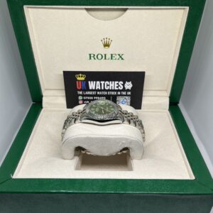 Rolex Lady Datejust Green Dial Stainless Steel 31mm (5)