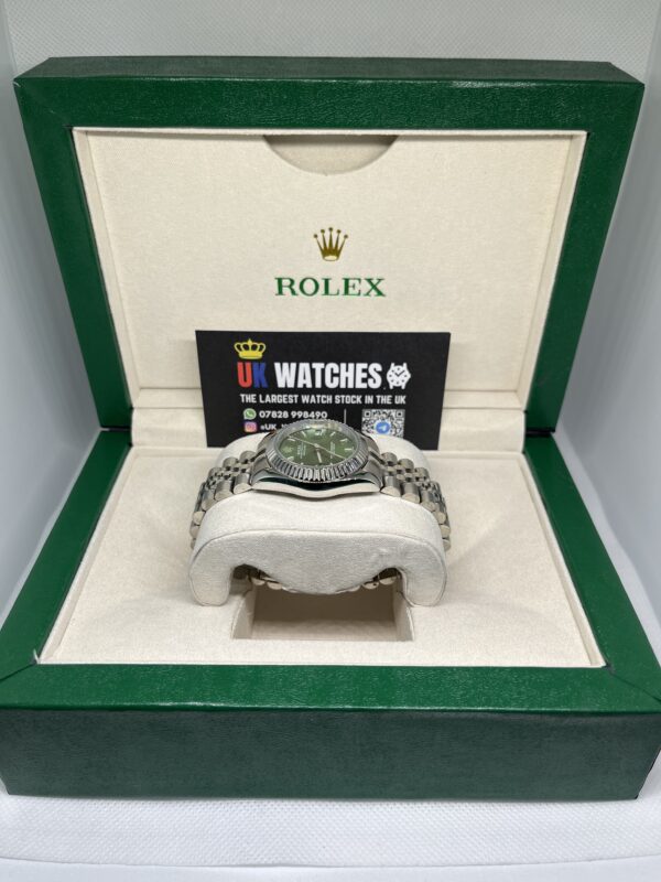 Rolex Lady Datejust Green Dial Stainless Steel 31mm (5)