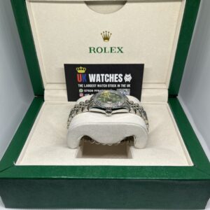 Rolex Lady Datejust Green Dial Stainless Steel 31mm (6)