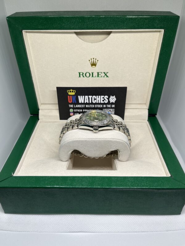 Rolex Lady Datejust Green Dial Stainless Steel 31mm (6)