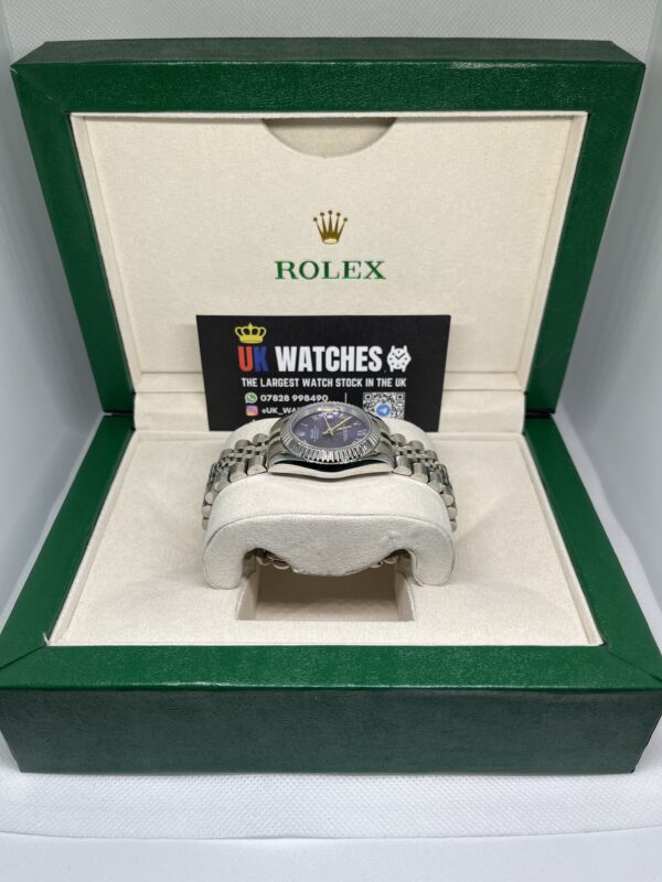 Rolex Lady Datejust Purple Roman Numeral Dial Stainless Steel 31mm (5)