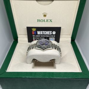 Rolex Lady Datejust Purple Roman Numeral Dial Stainless Steel 31mm (6)