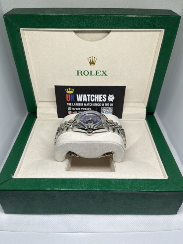 Rolex Lady Datejust Purple Roman Numeral Dial Stainless Steel 31mm (6)