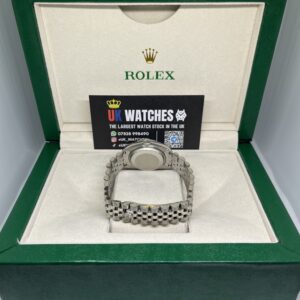 Rolex Lady Datejust Purple Roman Numeral Dial Stainless Steel 31mm (7)
