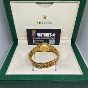 Rolex Lady Datejust White Diamond Dial Full Yellow Gold Presidental 31mm (7)