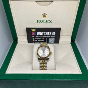 Rolex Lady Datejust White Diamond Dial Yellow Gold Bi-Metal 31mm (1)
