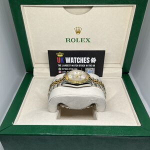 Rolex Lady Datejust White Diamond Dial Yellow Gold Bi-Metal 31mm (5)