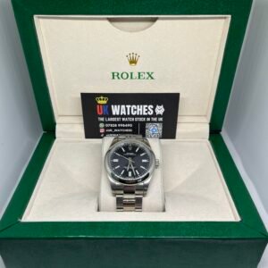Rolex Oyster Perpetual Black Dial Stainless Steel 41mm (1)