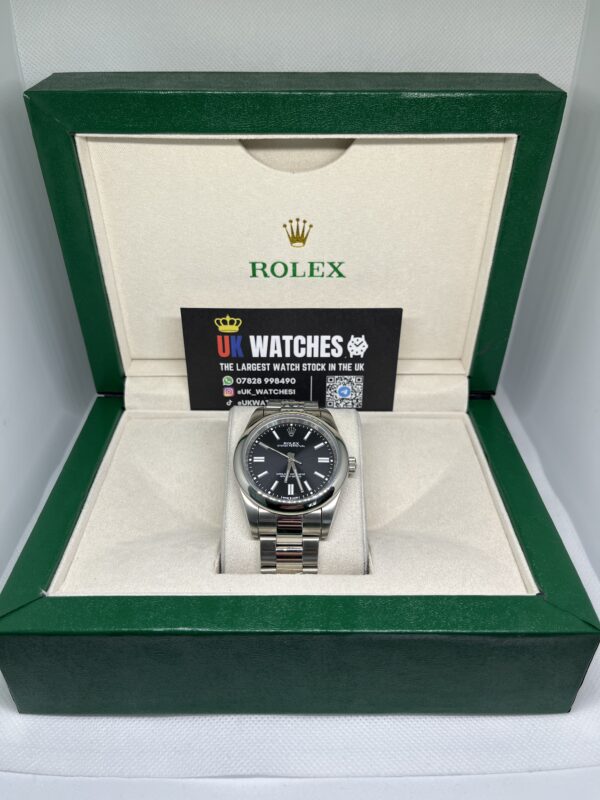 Rolex Oyster Perpetual Black Dial Stainless Steel 41mm (1)