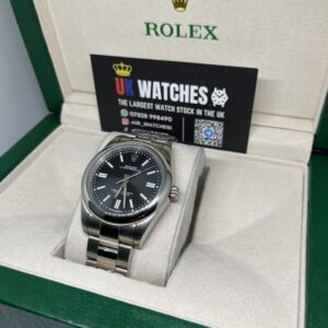 Rolex Oyster Perpetual Black Dial Stainless Steel 41mm (2)