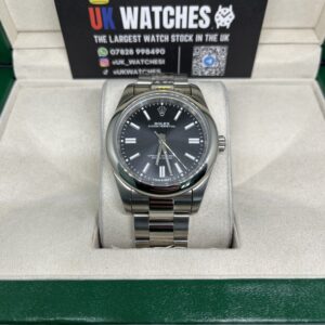 Rolex Oyster Perpetual Black Dial Stainless Steel 41mm (4)