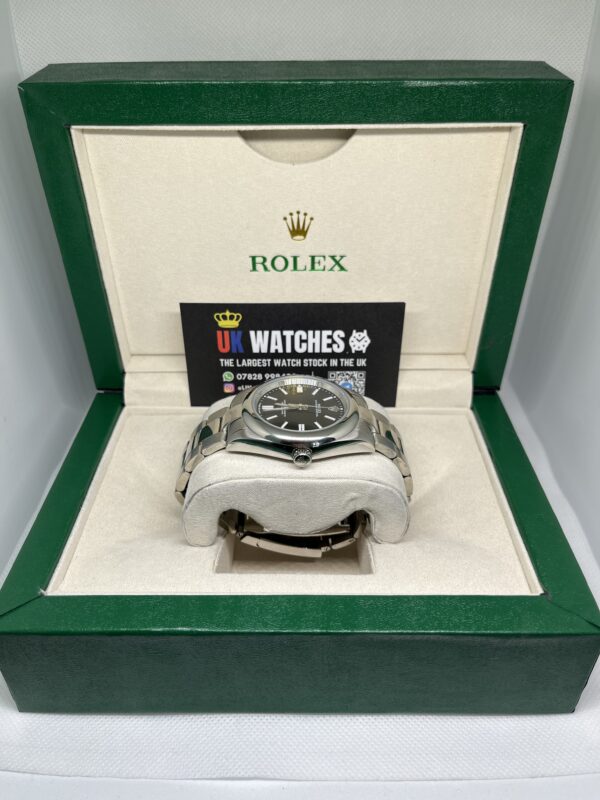 Rolex Oyster Perpetual Black Dial Stainless Steel 41mm (6)