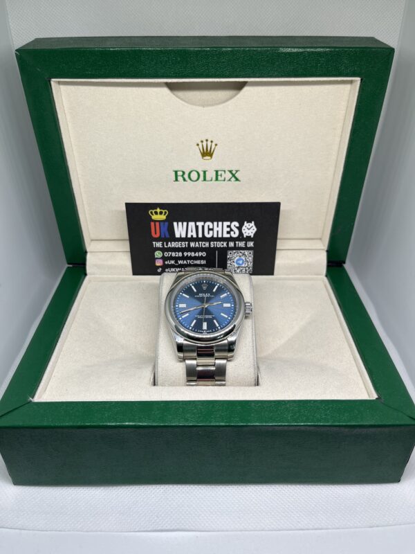 Rolex Oyster Perpetual Blue Dial Stainless Steel 41mm (1)