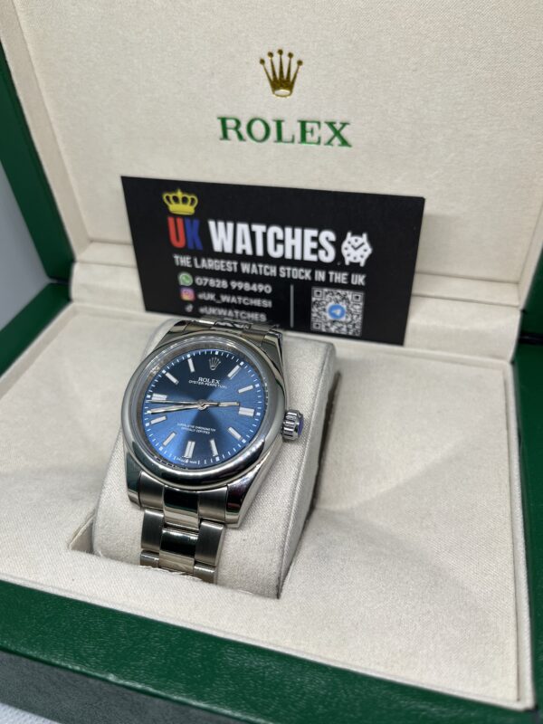 Rolex Oyster Perpetual Blue Dial Stainless Steel 41mm (2)