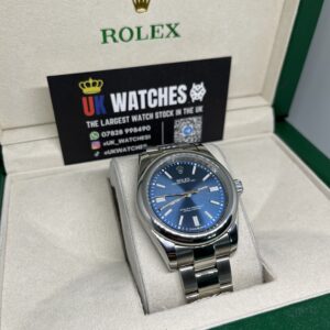 Rolex Oyster Perpetual Blue Dial Stainless Steel 41mm (3)