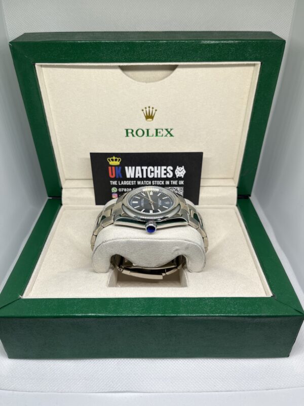Rolex Oyster Perpetual Blue Dial Stainless Steel 41mm (6)