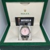 Rolex Oyster Perpetual Pink Dial Stainless Steel 41mm (1)