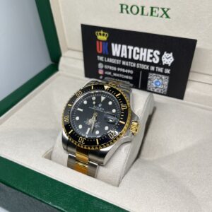 Rolex Sea Dweller Black Yellow Gold Bi-Metal 43mm (2)